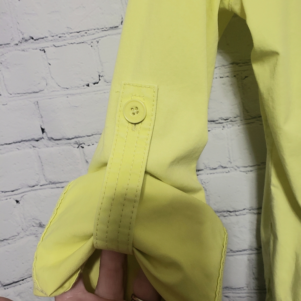 Sonoma Sz Med Lime/Neon Yellow Zip Jacket - Picture 11 of 16